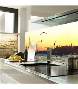 Glas Küchenrückwand 6 mm ESG Motive KRWM-0797