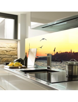 Glas Küchenrückwand 6 mm ESG Motive KRWM-0797