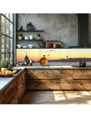 Glas Küchenrückwand 6 mm ESG Motive KRWM-0797