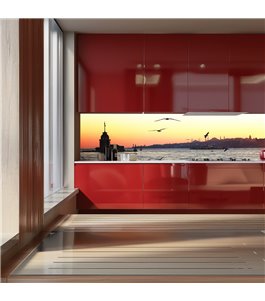 Glas Küchenrückwand 6 mm ESG Motive KRWM-0797