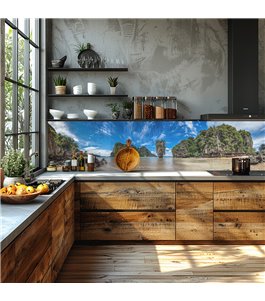 Glas Küchenrückwand 6 mm ESG Motive KRWM-0798