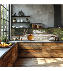 Glas Küchenrückwand 6 mm ESG Motive KRWM-0799