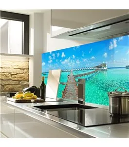 Glas Küchenrückwand 6 mm ESG Motive KRWM-0800