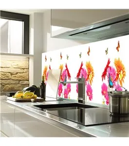 Glas Küchenrückwand 6 mm ESG Motive KRWM-0802