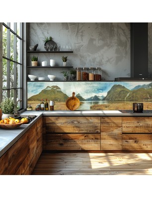 Glas Küchenrückwand 6 mm ESG Motive KRWM-0803