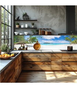 Glas Küchenrückwand 6 mm ESG Motive KRWM-0804