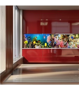 Glas Küchenrückwand 6 mm ESG Motive KRWM-0808