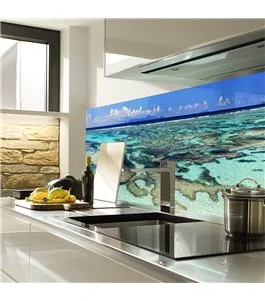 Glas Küchenrückwand 6 mm ESG Motive KRWM-0809