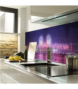 Glas Küchenrückwand 6 mm ESG Motive KRWM-0817