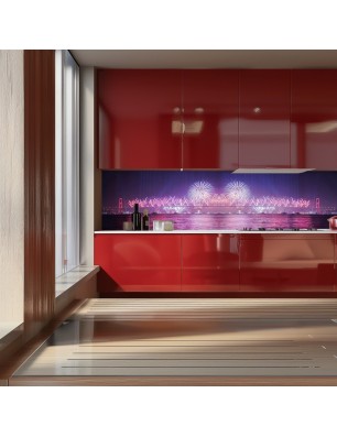 Glas Küchenrückwand 6 mm ESG Motive KRWM-0817