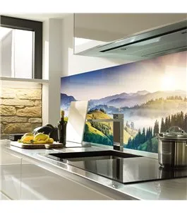 Glas Küchenrückwand 6 mm ESG Motive KRWM-0818