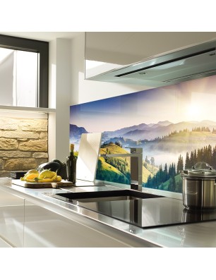Glas Küchenrückwand 6 mm ESG Motive KRWM-0818