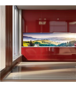 Glas Küchenrückwand 6 mm ESG Motive KRWM-0818