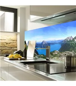 Glas Küchenrückwand 6 mm ESG Motive KRWM-0819