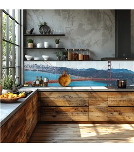Glas Küchenrückwand 6 mm ESG Motive KRWM-0824