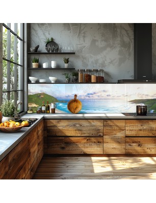 Glas Küchenrückwand 6 mm ESG Motive KRWM-0826