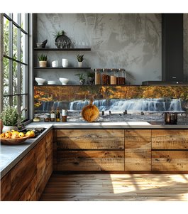Glas Küchenrückwand 6 mm ESG Motive KRWM-0828