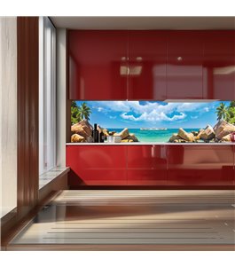 Glas Küchenrückwand 6 mm ESG Motive KRWM-0831