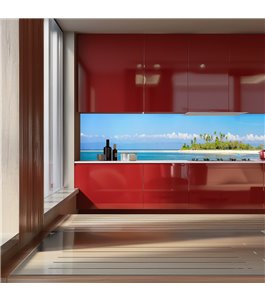 Glas Küchenrückwand 6 mm ESG Motive KRWM-0835
