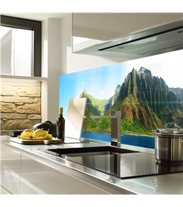 Glas Küchenrückwand 6 mm ESG Motive KRWM-0836