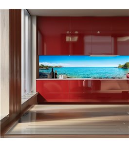 Glas Küchenrückwand 6 mm ESG Motive KRWM-0837