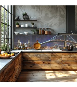 Glas Küchenrückwand 6 mm ESG Motive KRWM-0838