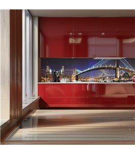 Glas Küchenrückwand 6 mm ESG Motive KRWM-0838