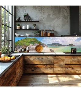 Glas Küchenrückwand 6 mm ESG Motive KRWM-0839