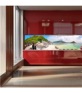 Glas Küchenrückwand 6 mm ESG Motive KRWM-0839