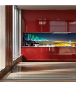 Glas Küchenrückwand 6 mm ESG Motive KRWM-0841
