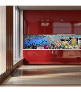 Glas Küchenrückwand 6 mm ESG Motive KRWM-0842