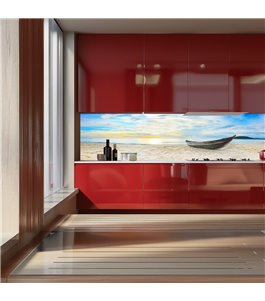 Glas Küchenrückwand 6 mm ESG Motive KRWM-0844