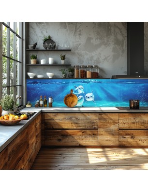 Glas Küchenrückwand 6 mm ESG Motive KRWM-0865