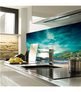 Glas Küchenrückwand 6 mm ESG Motive KRWM-0873