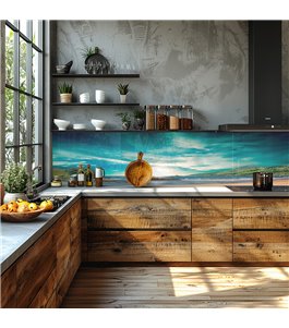 Glas Küchenrückwand 6 mm ESG Motive KRWM-0873