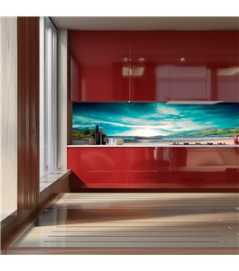 Glas Küchenrückwand 6 mm ESG Motive KRWM-0873