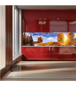 Glas Küchenrückwand 6 mm ESG Motive KRWM-0883