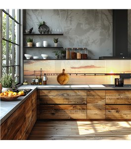 Glas Küchenrückwand 6 mm ESG Motive KRWM-0884