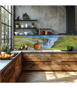 Glas Küchenrückwand 6 mm ESG Motive KRWM-0888