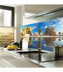 Glas Küchenrückwand 6 mm ESG Motive KRWM-0890