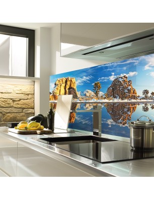 Glas Küchenrückwand 6 mm ESG Motive KRWM-0890