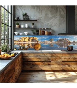 Glas Küchenrückwand 6 mm ESG Motive KRWM-0890