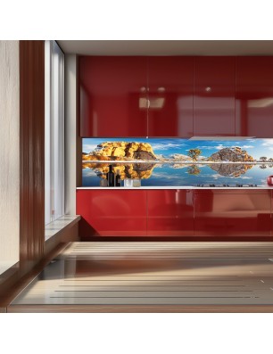 Glas Küchenrückwand 6 mm ESG Motive KRWM-0890