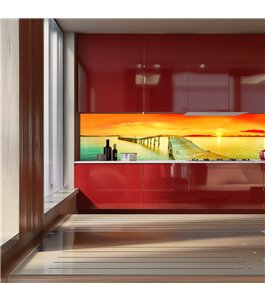 Glas Küchenrückwand 6 mm ESG Motive KRWM-0892