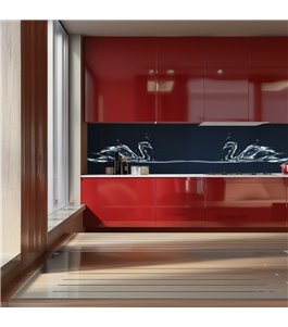 Glas Küchenrückwand 6 mm ESG Motive KRWM-0896
