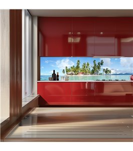 Glas Küchenrückwand 6 mm ESG Motive KRWM-0898