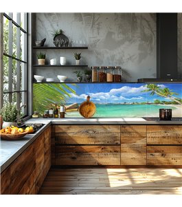 Glas Küchenrückwand 6 mm ESG Motive KRWM-0901