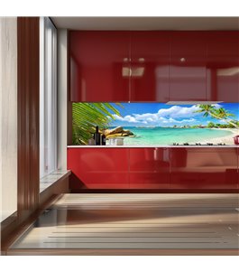 Glas Küchenrückwand 6 mm ESG Motive KRWM-0901