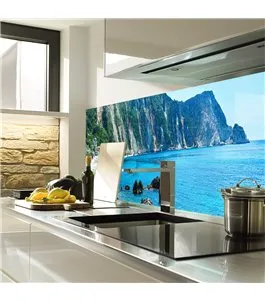 Glas Küchenrückwand 6 mm ESG Motive KRWM-0904