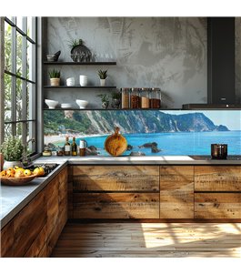 Glas Küchenrückwand 6 mm ESG Motive KRWM-0904